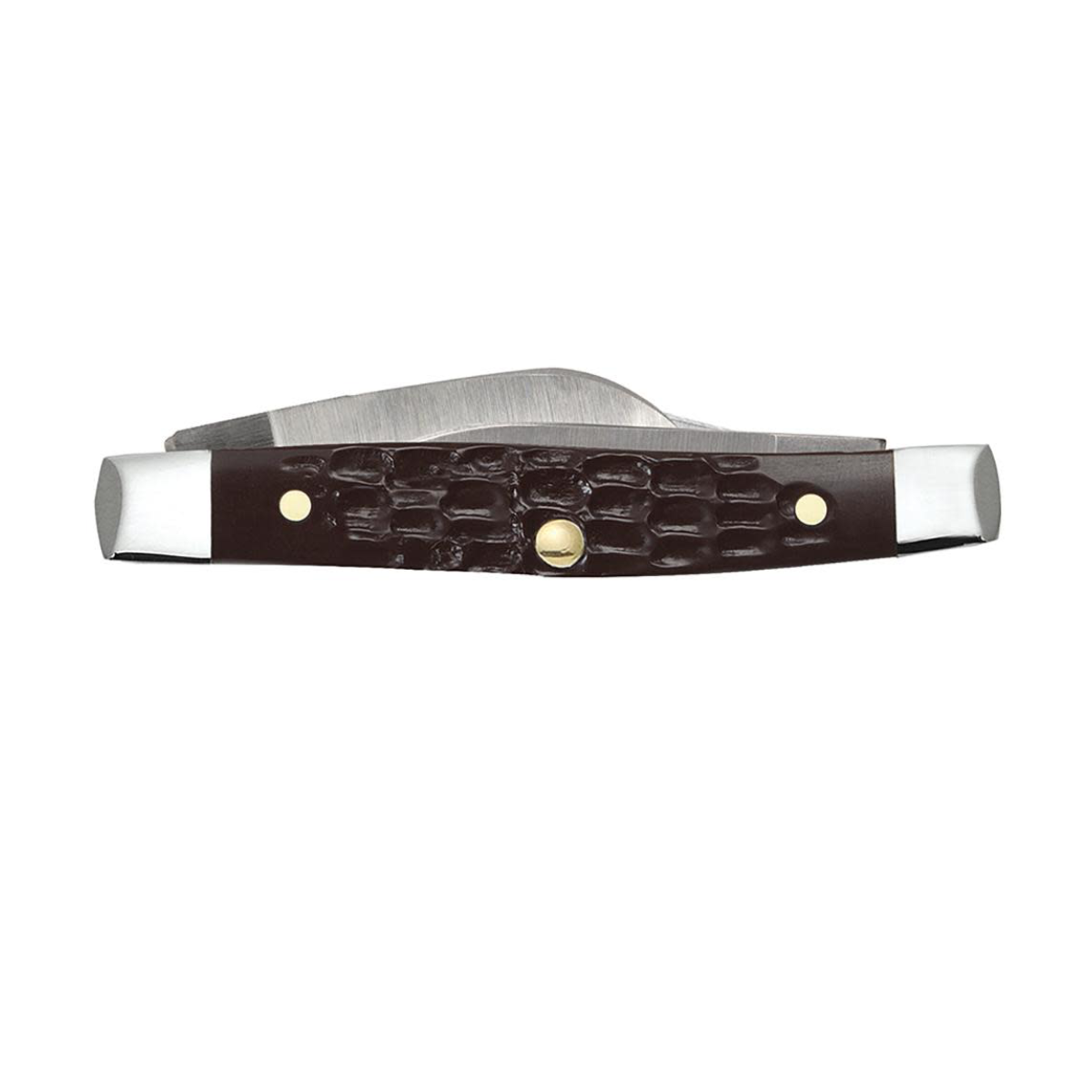 CASE KNIVES BROWN SYNTHETIC SMALL STOCKMAN