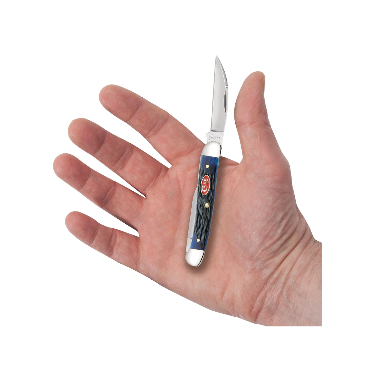 CASE KNIVES NAVY BLUE BONE MINI COPPERHEAD