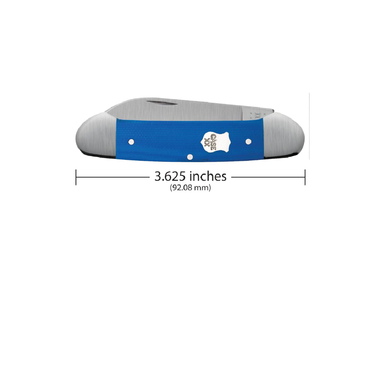 CASE KNIVES BLUE G-10 CANOE