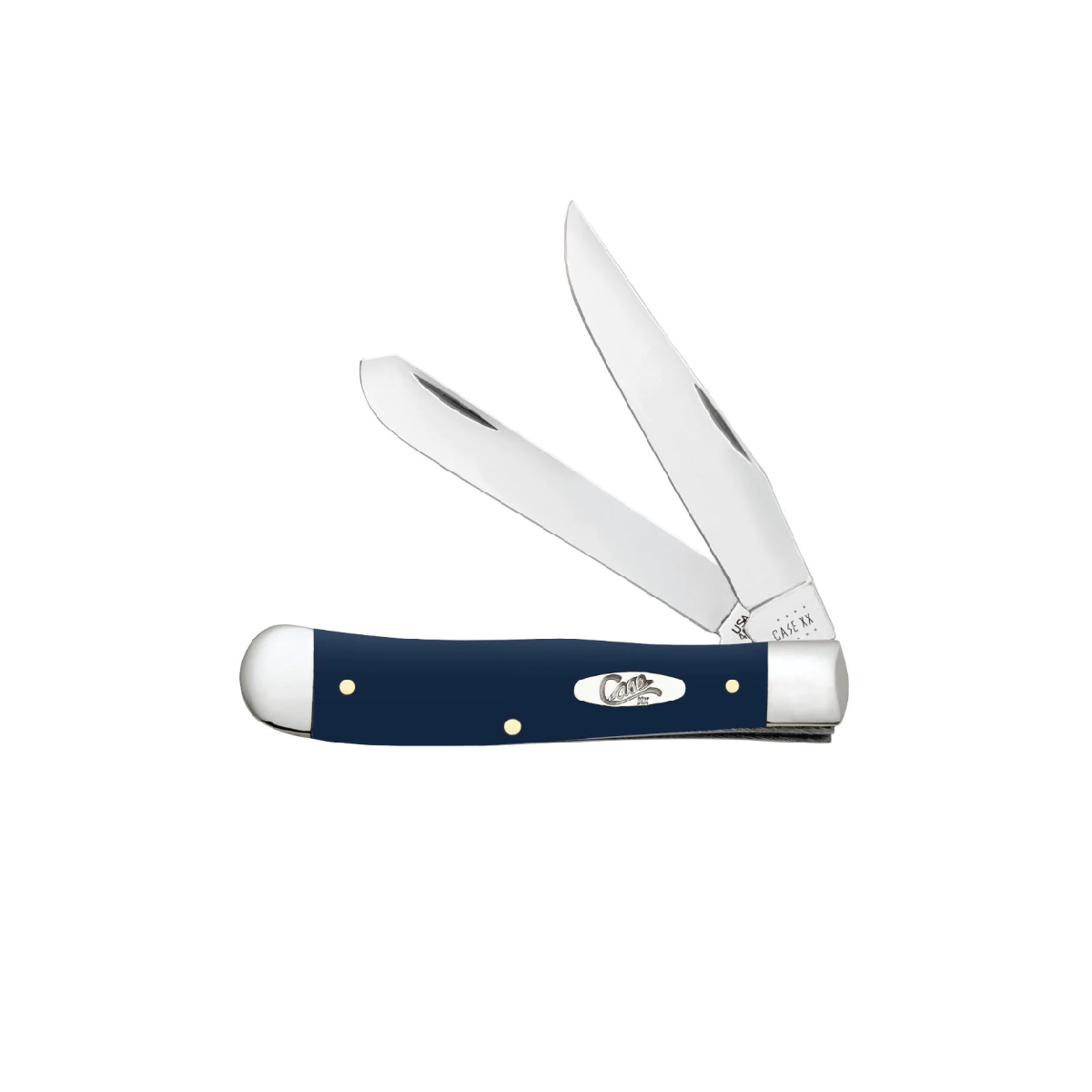 CASE KNIVES NAVY BLUE SYNTHETIC TRAPPER