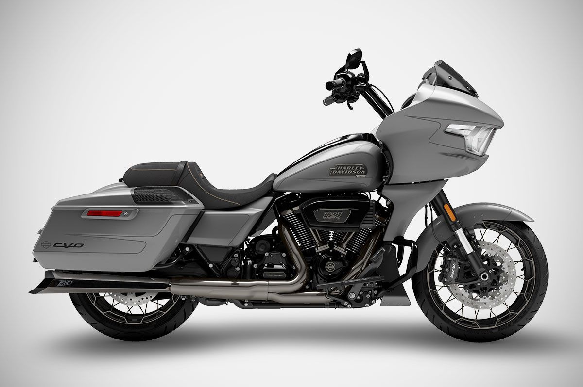 ZARD HARLEY DAVIDSON ROAD GLIDE POLISHED SLIP-ON