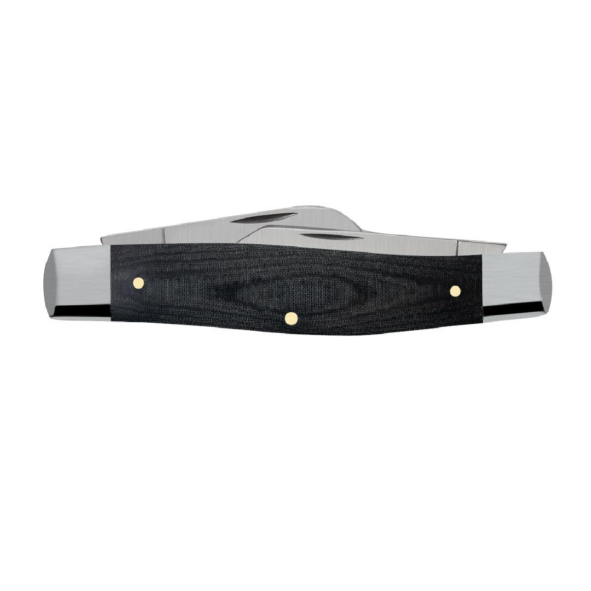 CASE KNIVES BLACK MICARTA LARGE STOCKMAN