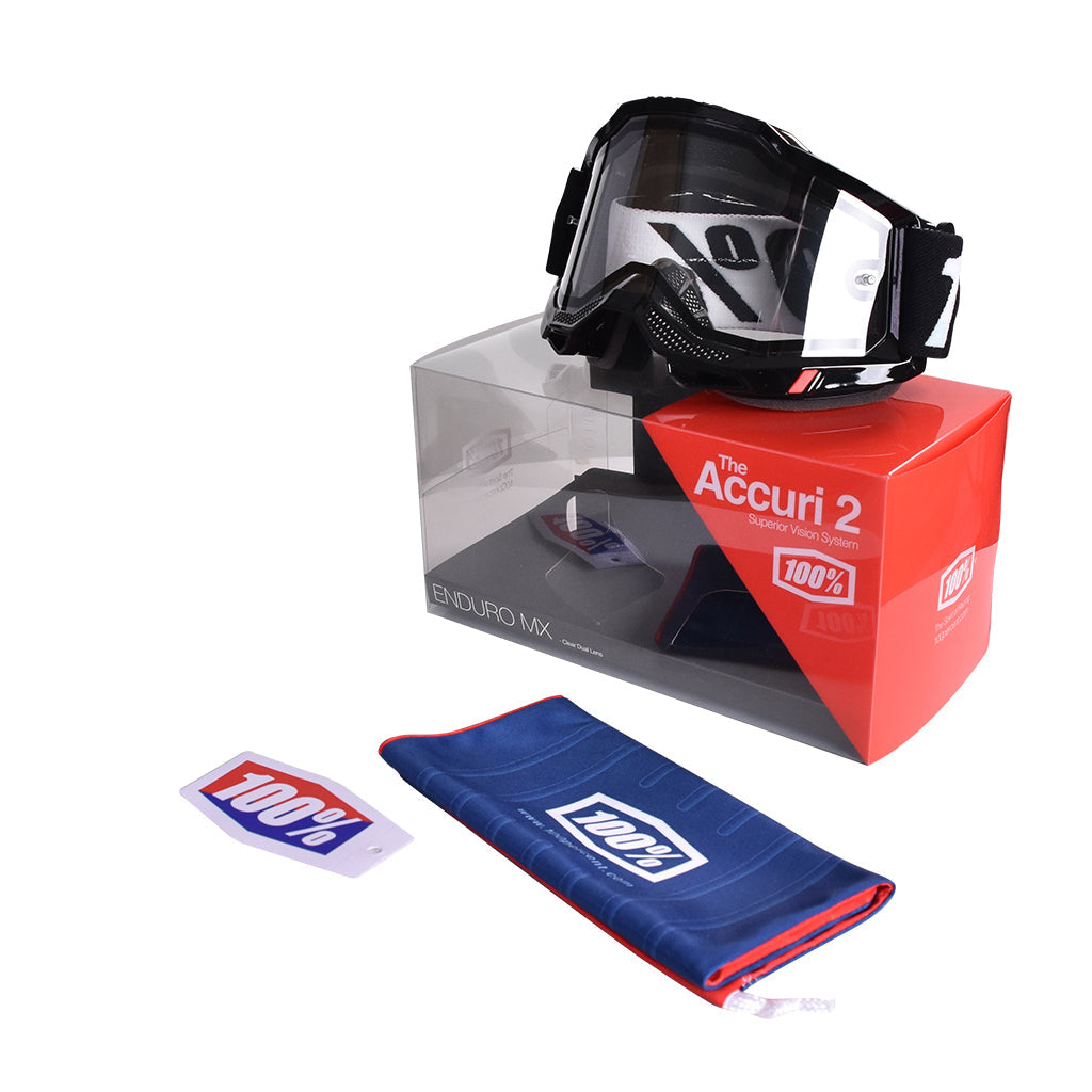 100% ACCURI 2 MX/MTB GOGGLES