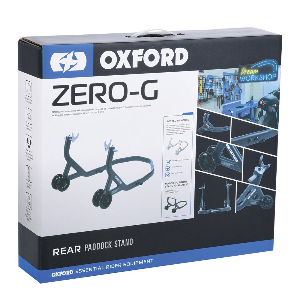 OXFORD ZERO-G MOTORCYCLE PODDOCK STAND