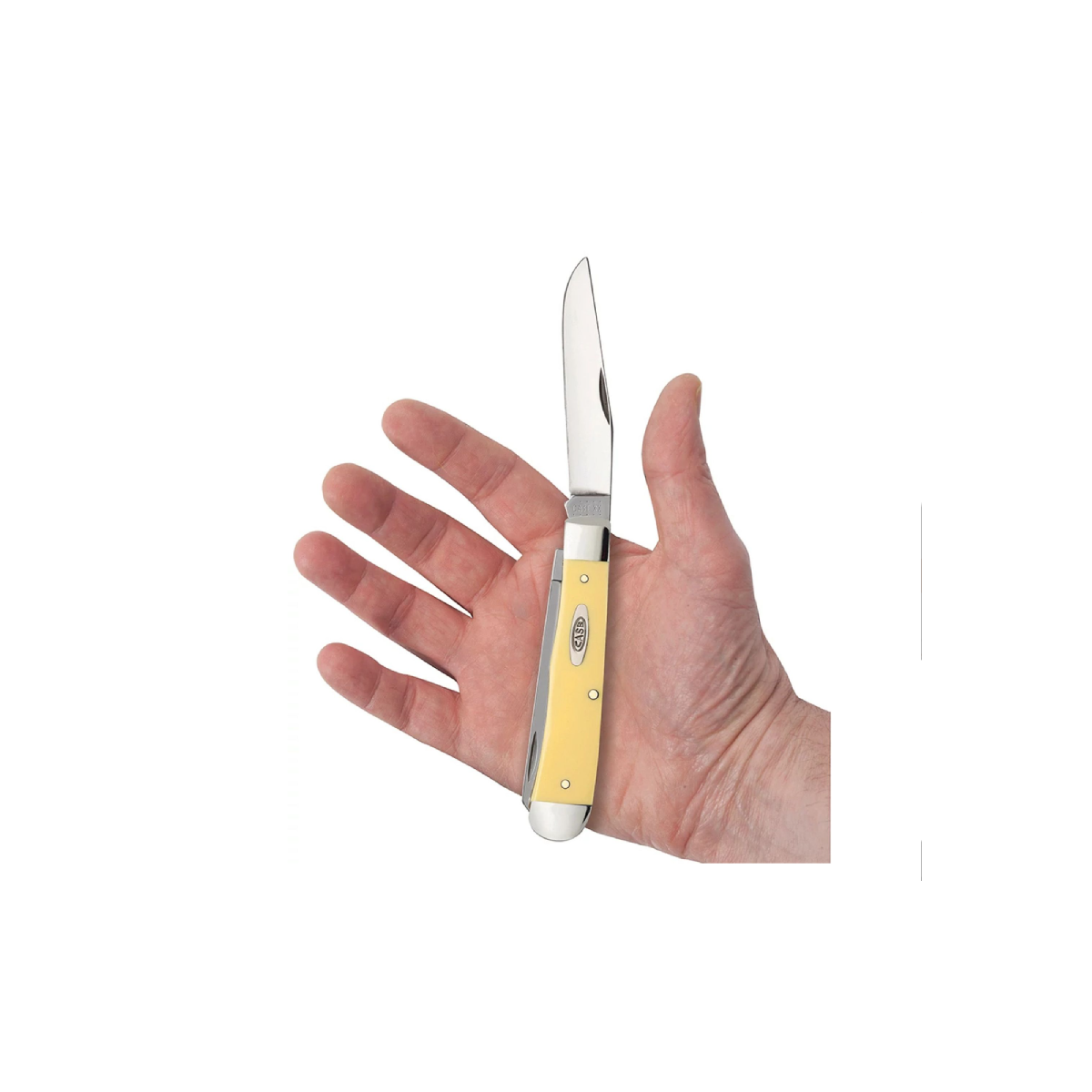 CASE KNIVES YELLOW SYNTHETIC TRAPPER