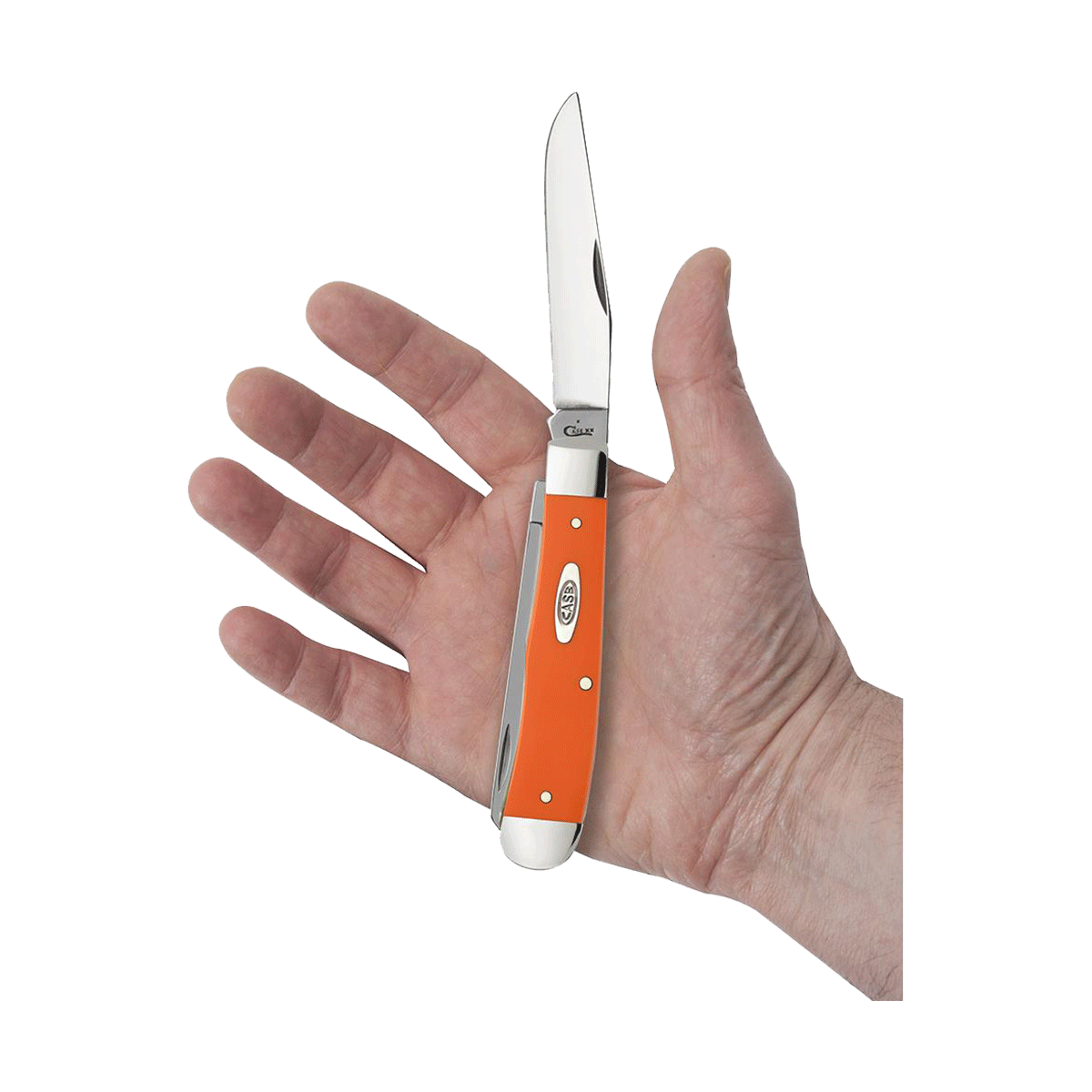 CASE KNIVES ORANGE SYNTHETIC TRAPPER