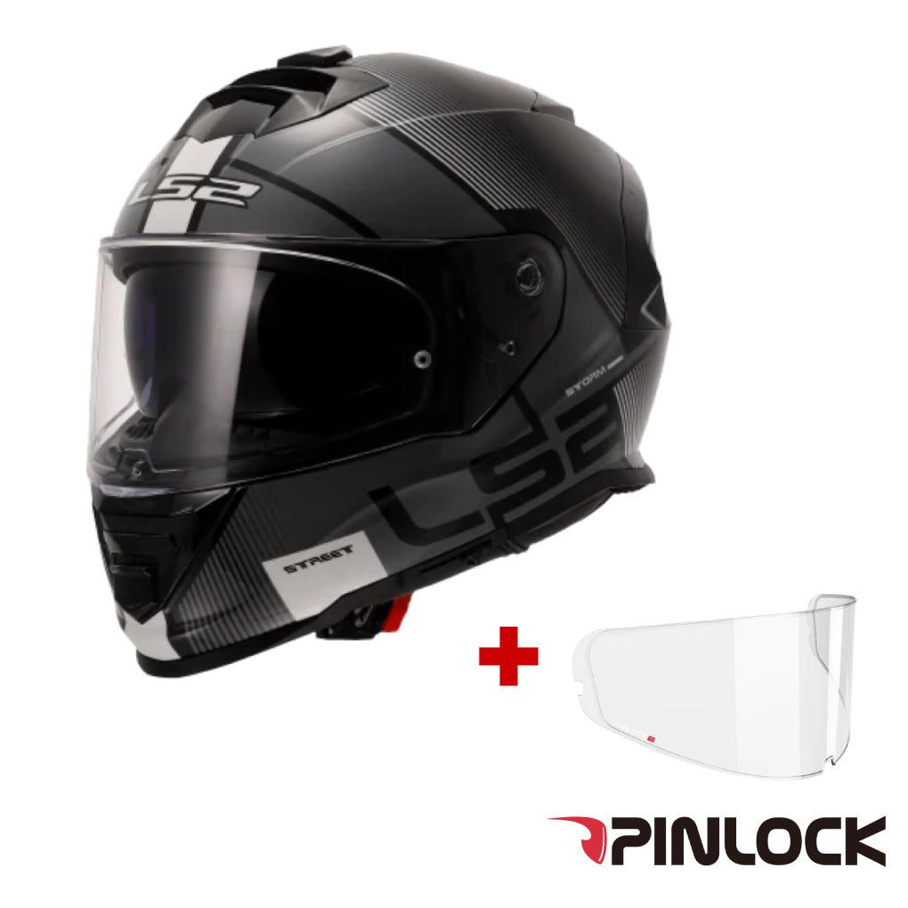 LS2 FF800 STORM II MOTORCYCLE FULL FACE HELMET w/ PINLOCK