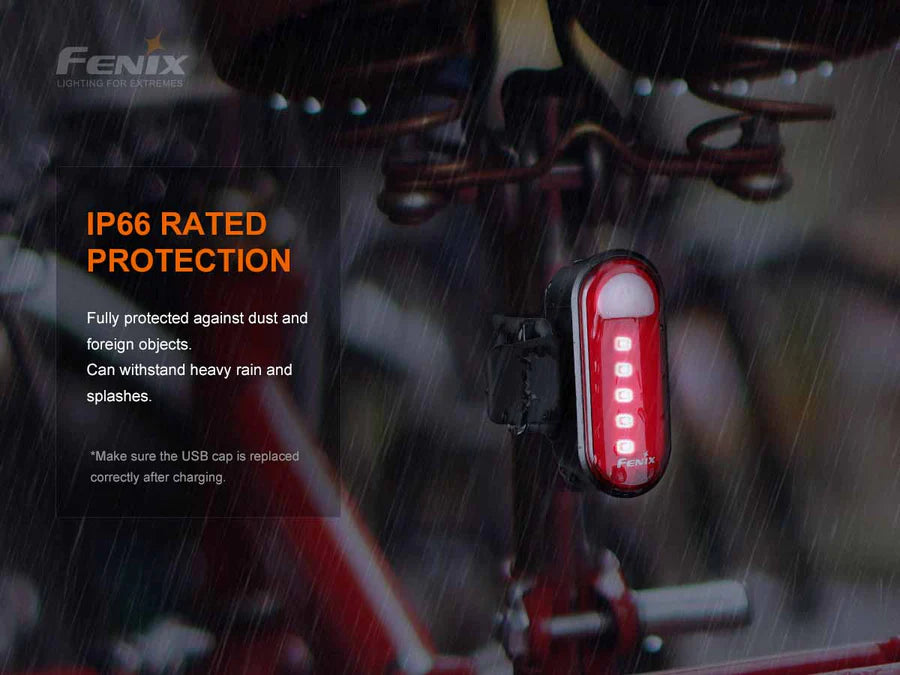 FENIX BC05RV2.0 RECHARGEABLE BIKE TAIL LIGHT