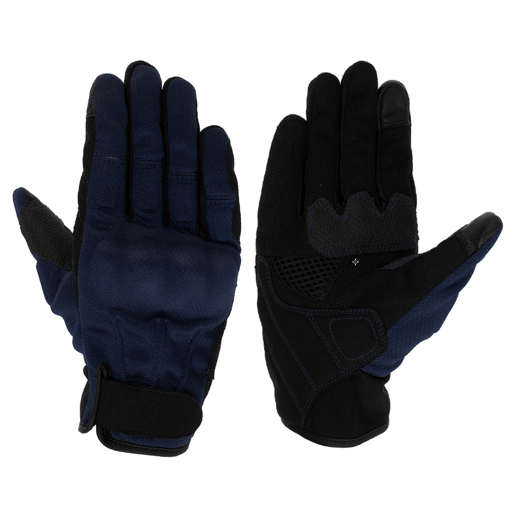 KOMINE GK-2493 PROTECT VINTAGE MOTORCYCLE MESH GLOVES