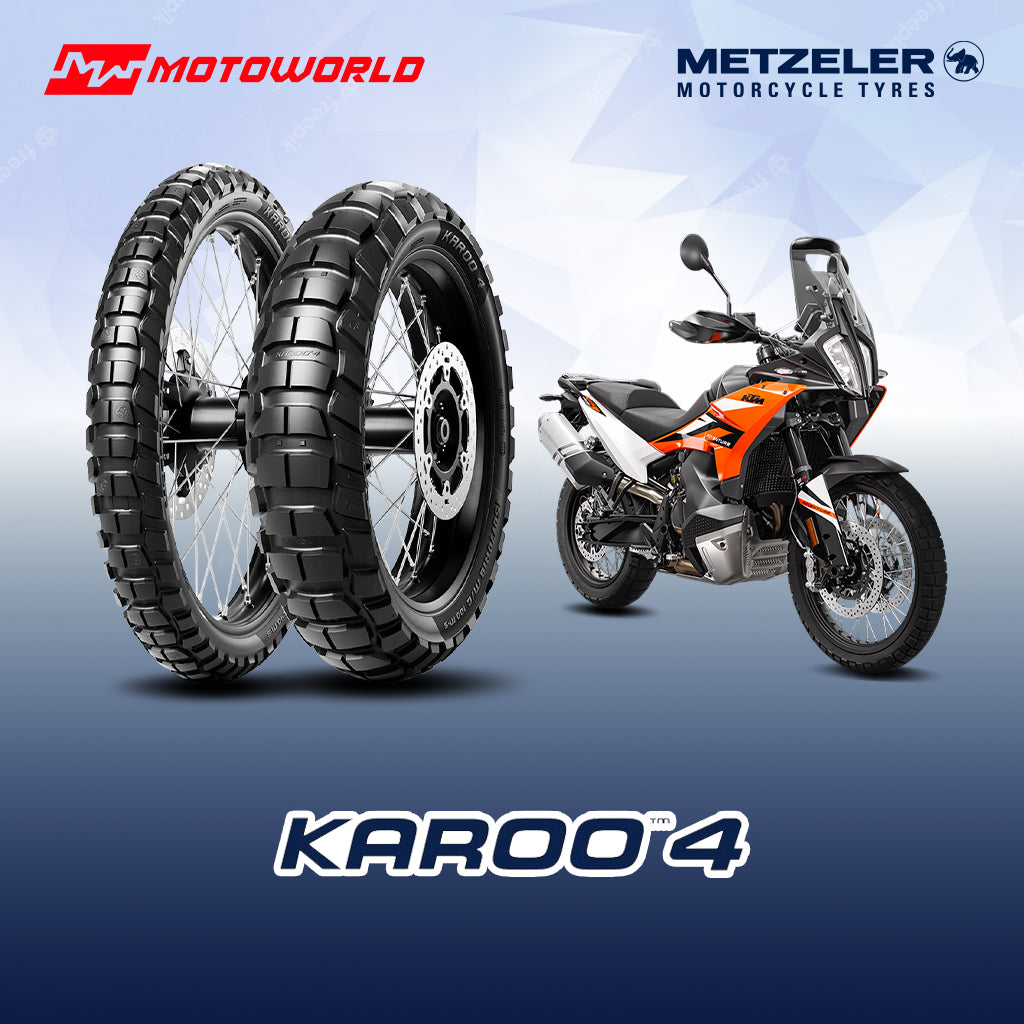 Metzeler Karoo 4 Tire for Adventure Bikes and Maxi Enduro