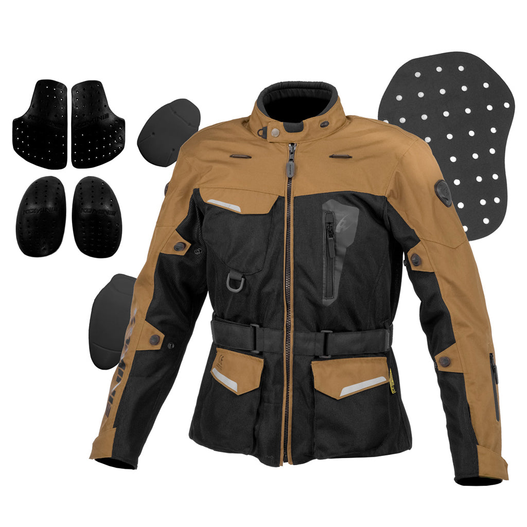 KOMINE JK-172 ADVENTURE MOTORCYCLE MESH JACKET