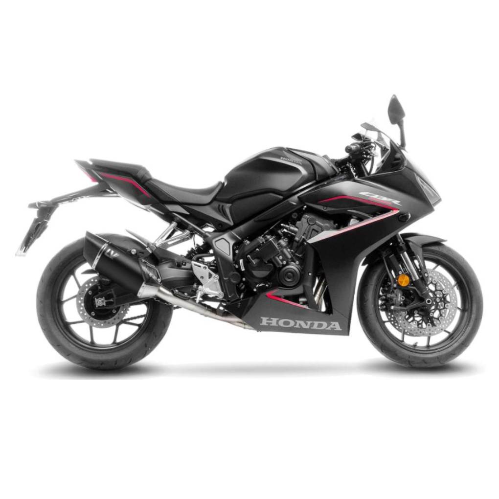 LEO VINCE LV-14 R BLACK EDITION FOR HONDA CBR 650 R 2019 - 2026 FULL SYSTEM