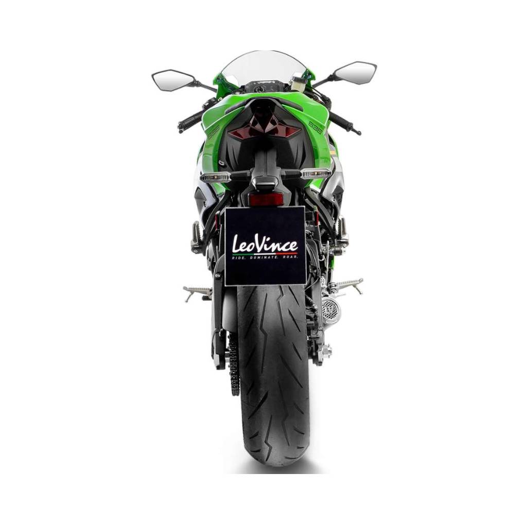 LEO VINCE LV CORSA S TITANIUM FOR KAWASAKI ZX-6R NINJA 2024 - 2026 SLIP-ON
