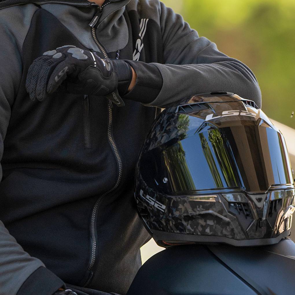 LS2 FF807 DRAGON C MOTORCYCLE FULL FACE HELMET