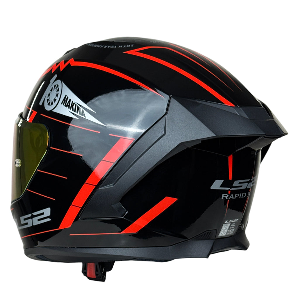 LIMITED EDITION - LS2 FF820 RAPID III MAKINA GRAPHICS HELMET