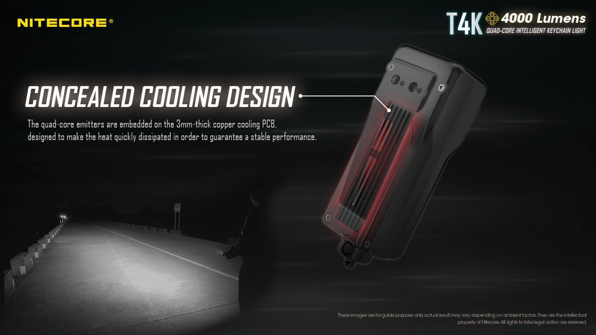 NITECORE 4000LUMENS KEYCHAIN LIGHT (T4K)