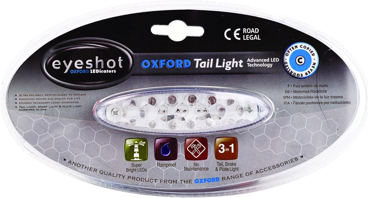OXFORD OF375 EYESHOT MOTORCYCLE TAIL LIGHT