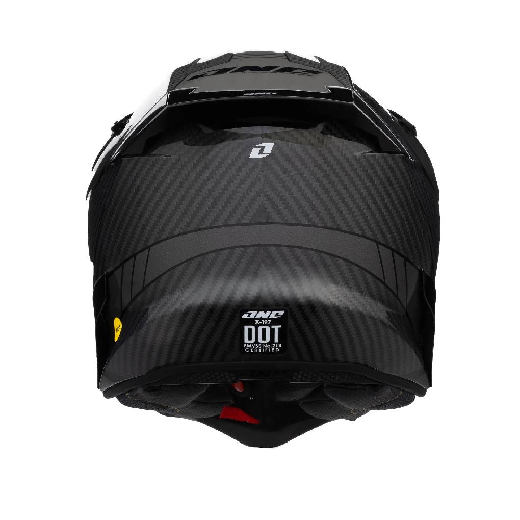 ONE INDUSTRIES X-197 CARBON ONYX MOTOCROSS HELMET