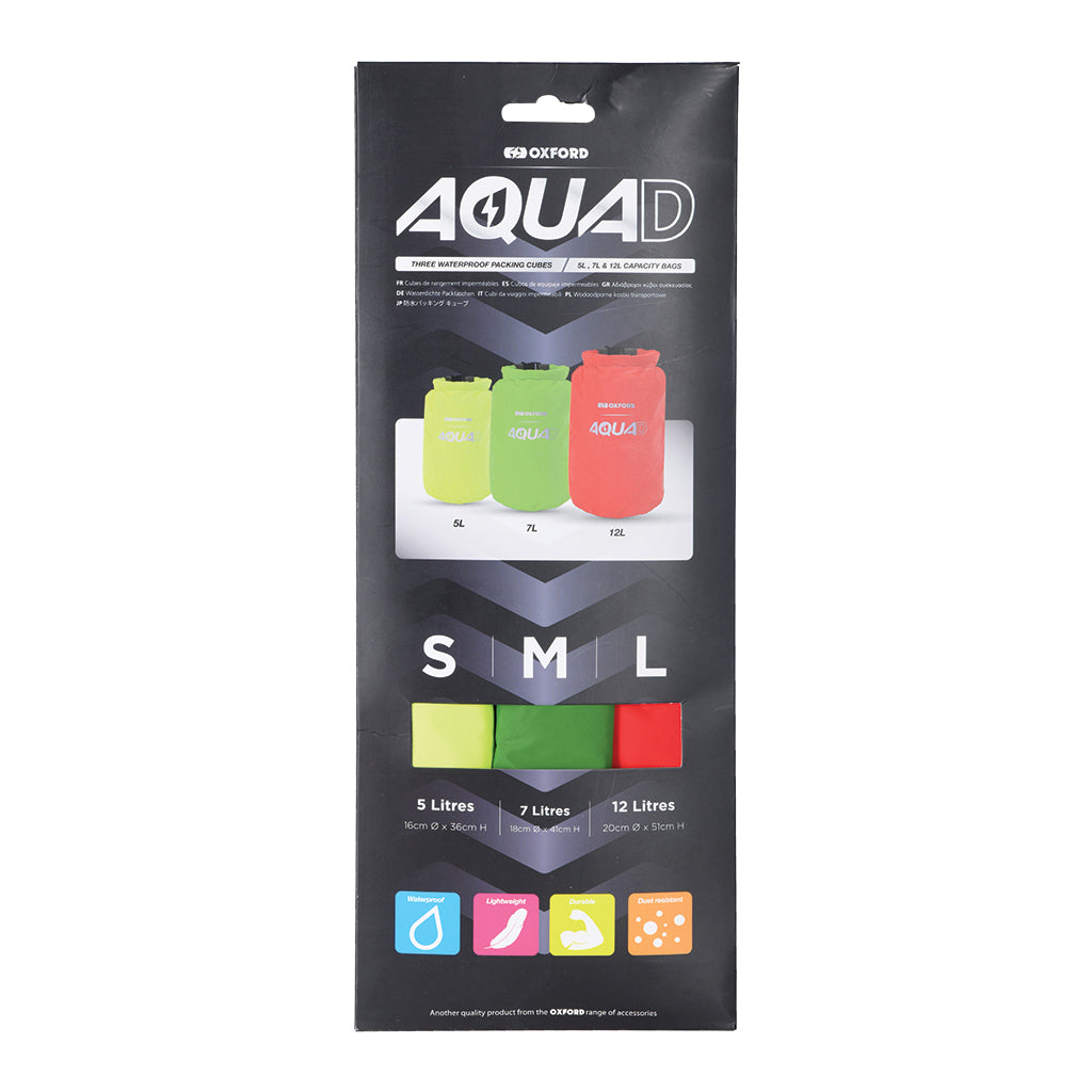 OXFORD AQUA D WP MOTORCYCLE BAGS