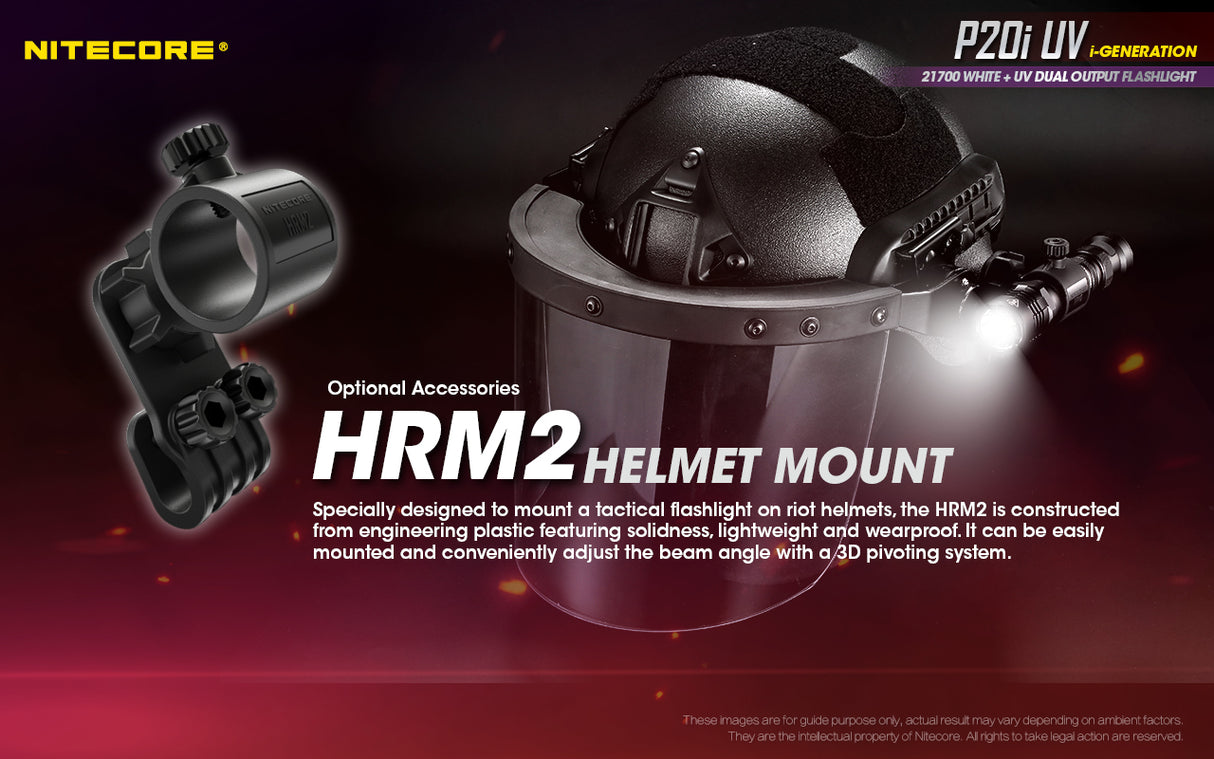 NITECORE 1800 LUMENS RECHARGEABLE FLASHLIGHT W/ UV LIGHT (P20I UV)