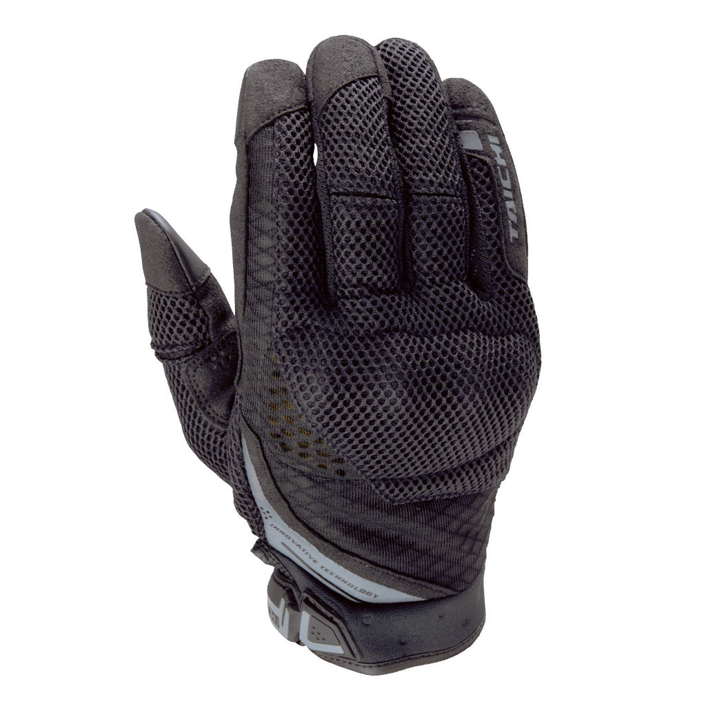 RSTAICHI RST463 RUBBER KNUCKLE MESH MOTORCYCLE GLOVES