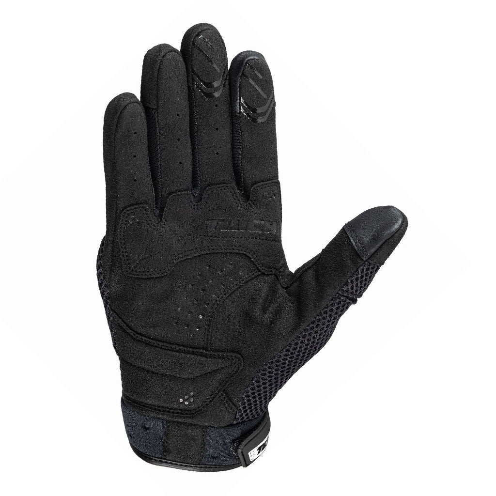RSTAICHI RST463 RUBBER KNUCKLE MESH MOTORCYCLE GLOVES