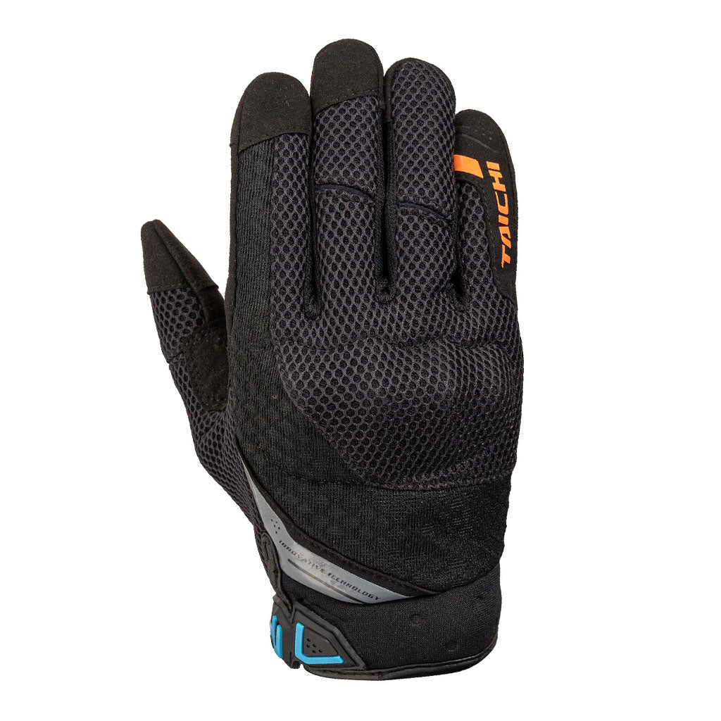 RSTAICHI RST463 RUBBER KNUCKLE MESH MOTORCYCLE GLOVES