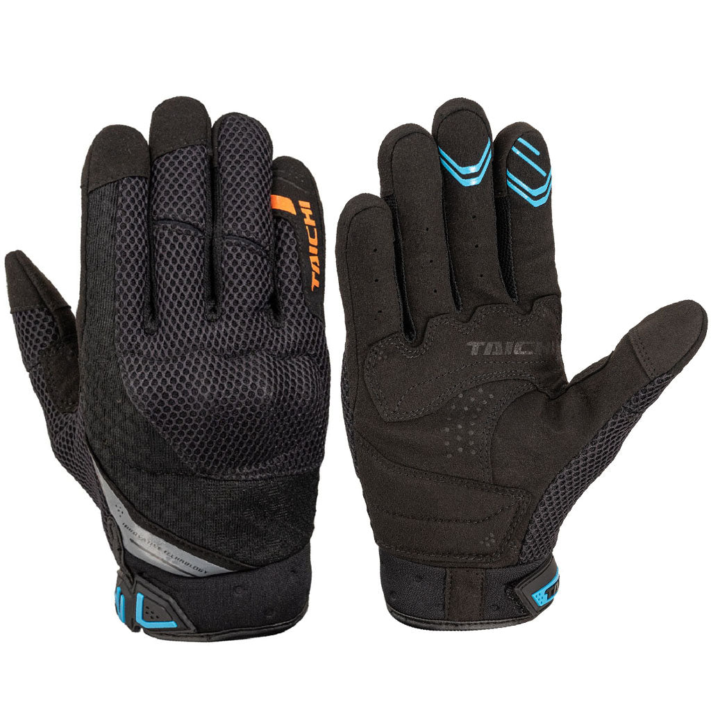 RSTAICHI RST463 RUBBER KNUCKLE MESH MOTORCYCLE GLOVES