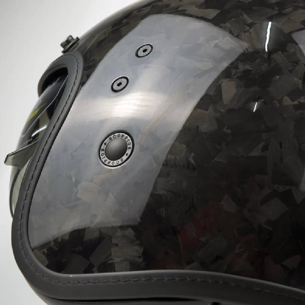 SCORPION EXO BELFAST EVO CARBON MOTORCYCLE OPEN FACE HELMET