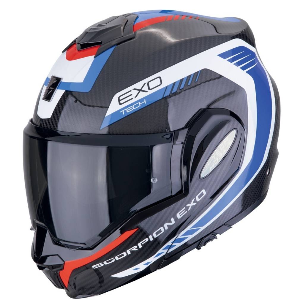SCORPION EXO TECH EVO CARBON MODULAR HELMET