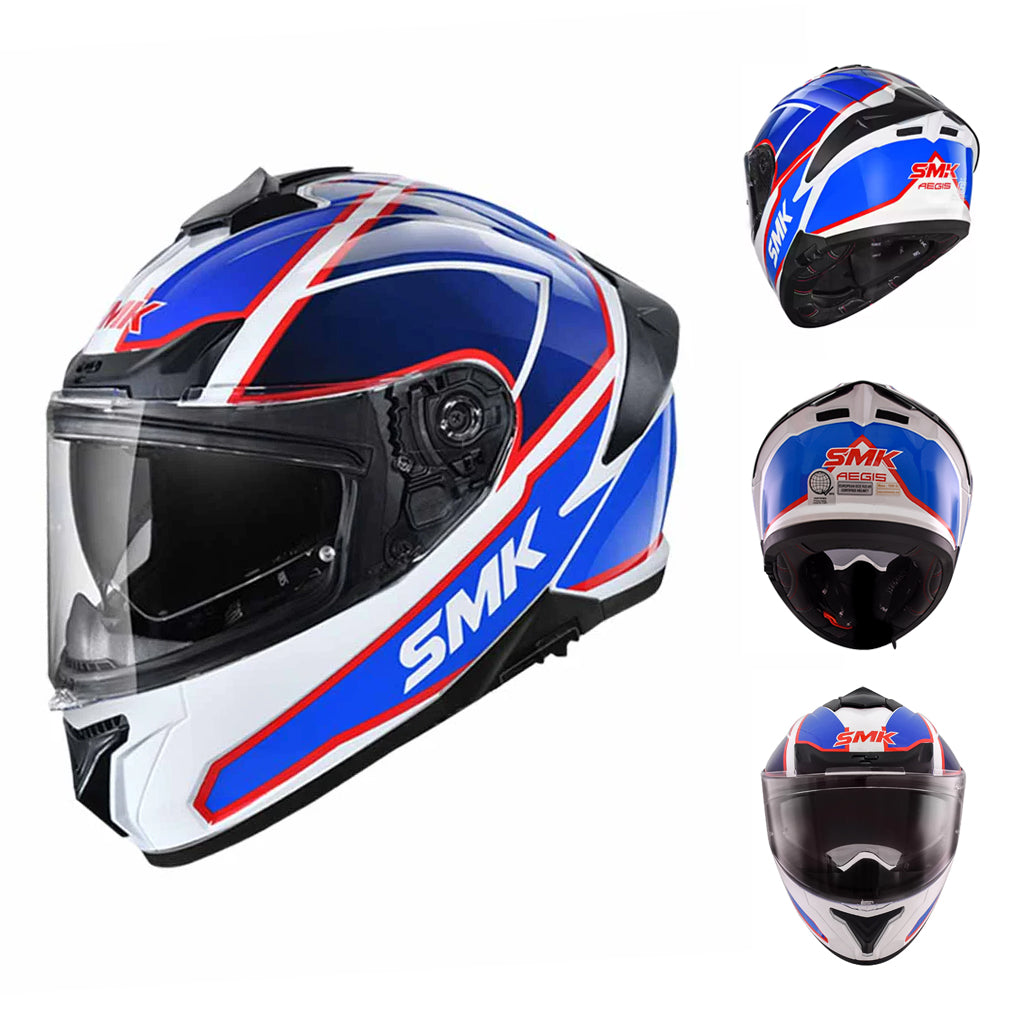 SMK TYPHOON MOTORCYCLE FULL FACE HELMET