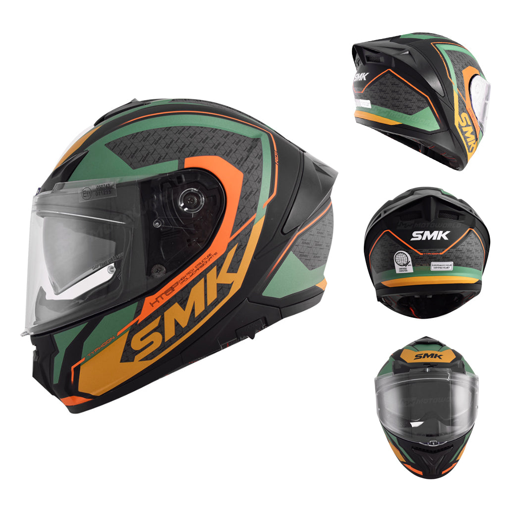 SMK TYPHOON MOTORCYCLE FULL FACE HELMET