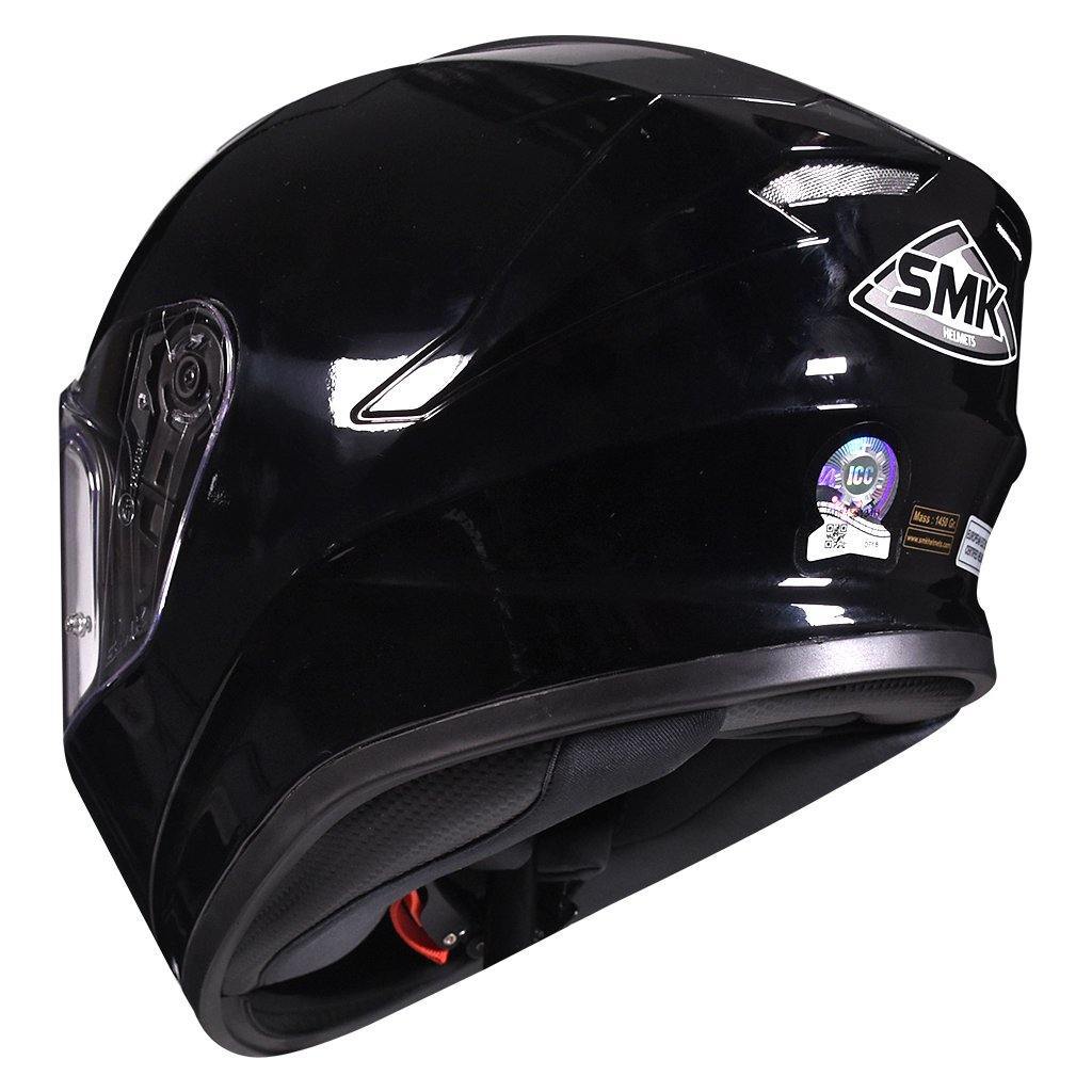 SMK STELLAR SPORT MONO FULL FACE HELMET w/ FREE SPOILER & VISOR