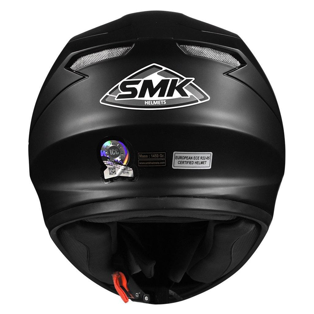 SMK STELLAR SPORT MONO FULL FACE HELMET w/ FREE SPOILER & VISOR