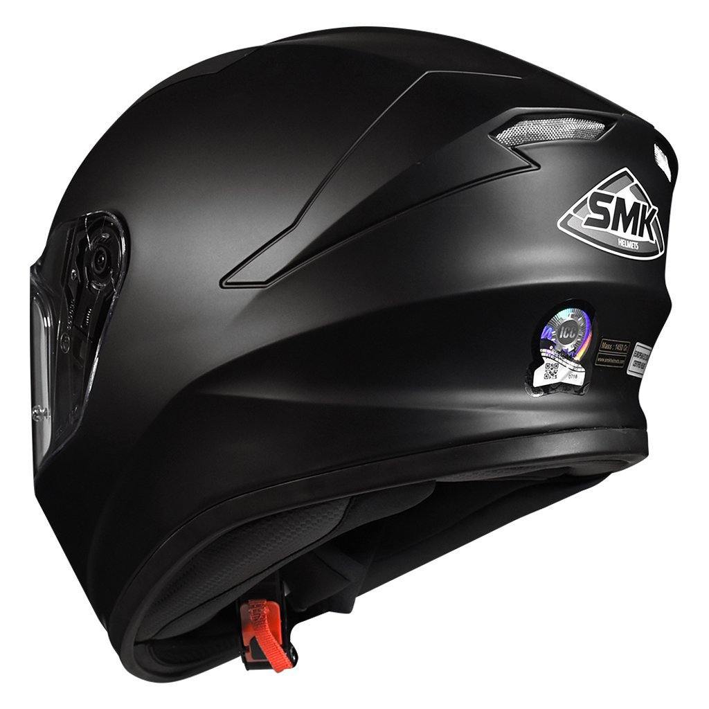SMK STELLAR SPORT MONO FULL FACE HELMET w/ FREE SPOILER & VISOR