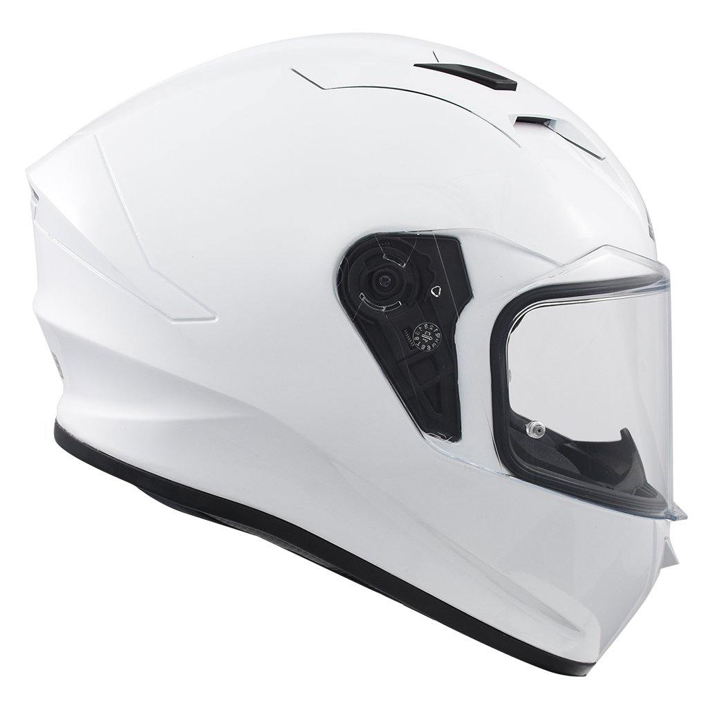 SMK STELLAR SPORT MONO FULL FACE HELMET w/ FREE SPOILER & VISOR