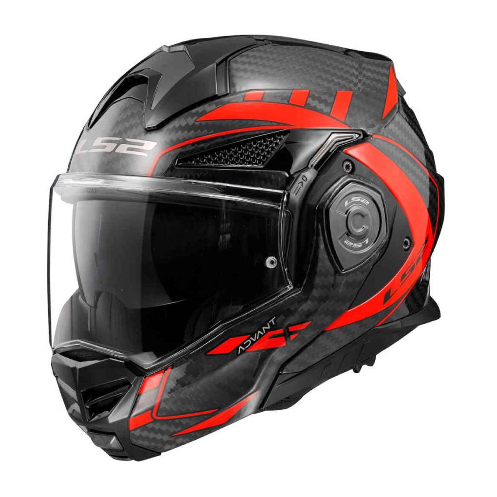 LS2 FF901 ADVANT X CARBON MOTORCYCLE MODULAR HELMET