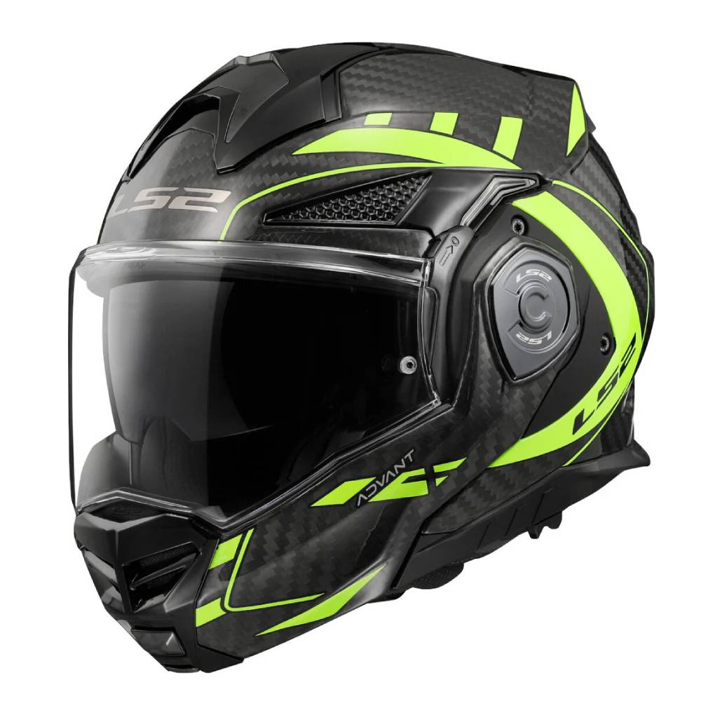 LS2 FF901 ADVANT X CARBON MOTORCYCLE MODULAR HELMET