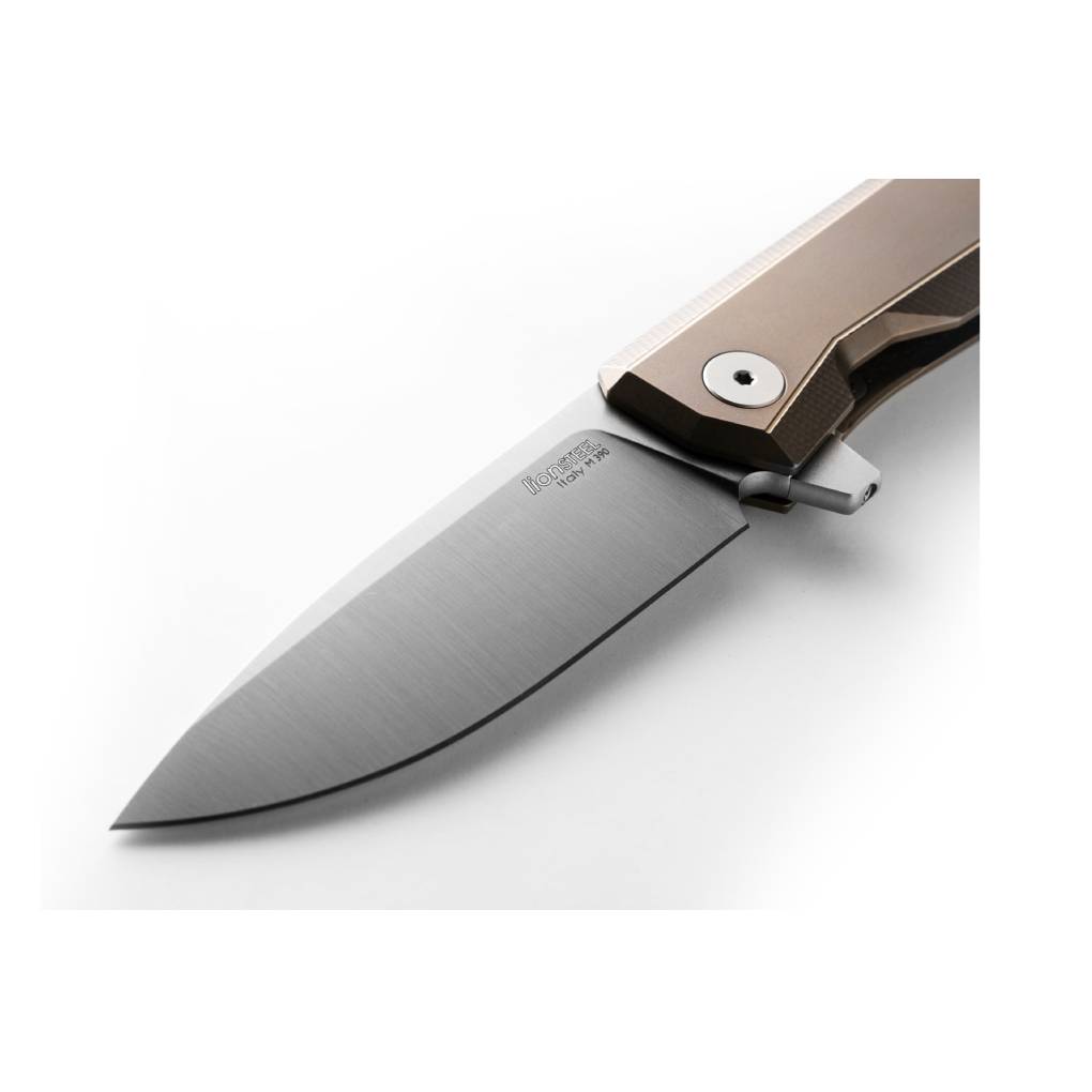 LIONSTEEL FOLDING KNIFE MYTO TITANIUM