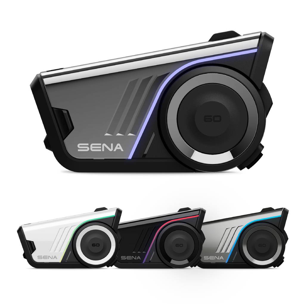 SENA 60S EVO MOTORCYCLE BLUETOOTH COMMUNICATION SYSTEM - SINGLE