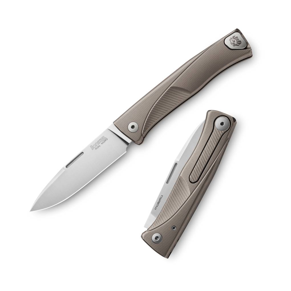 LIONSTEEL FOLDING KNIFE THRILL TITANIUM