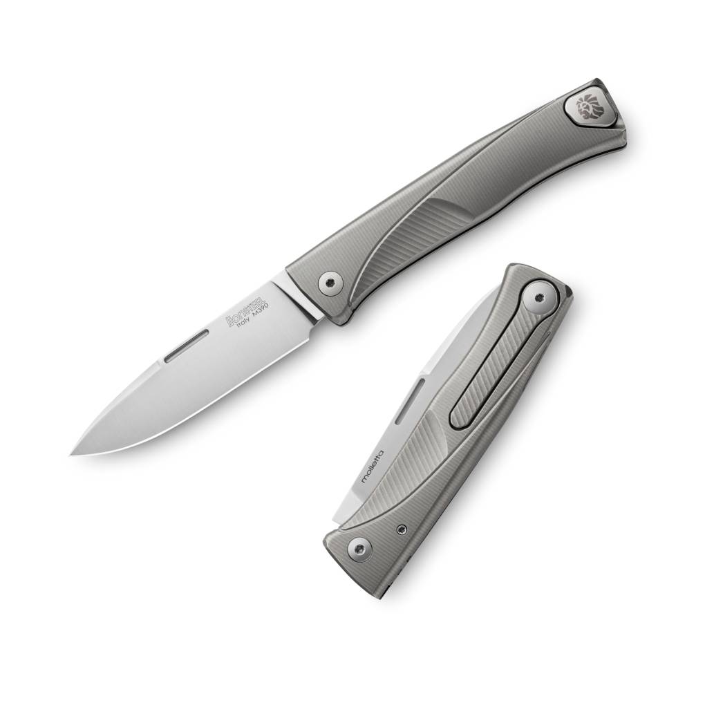 LIONSTEEL FOLDING KNIFE THRILL TITANIUM