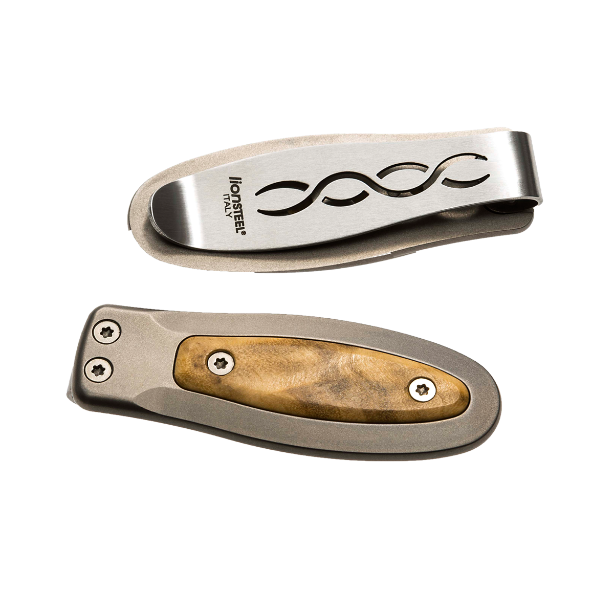 LIONSTEEL TITANIUM MONEY CLIP
