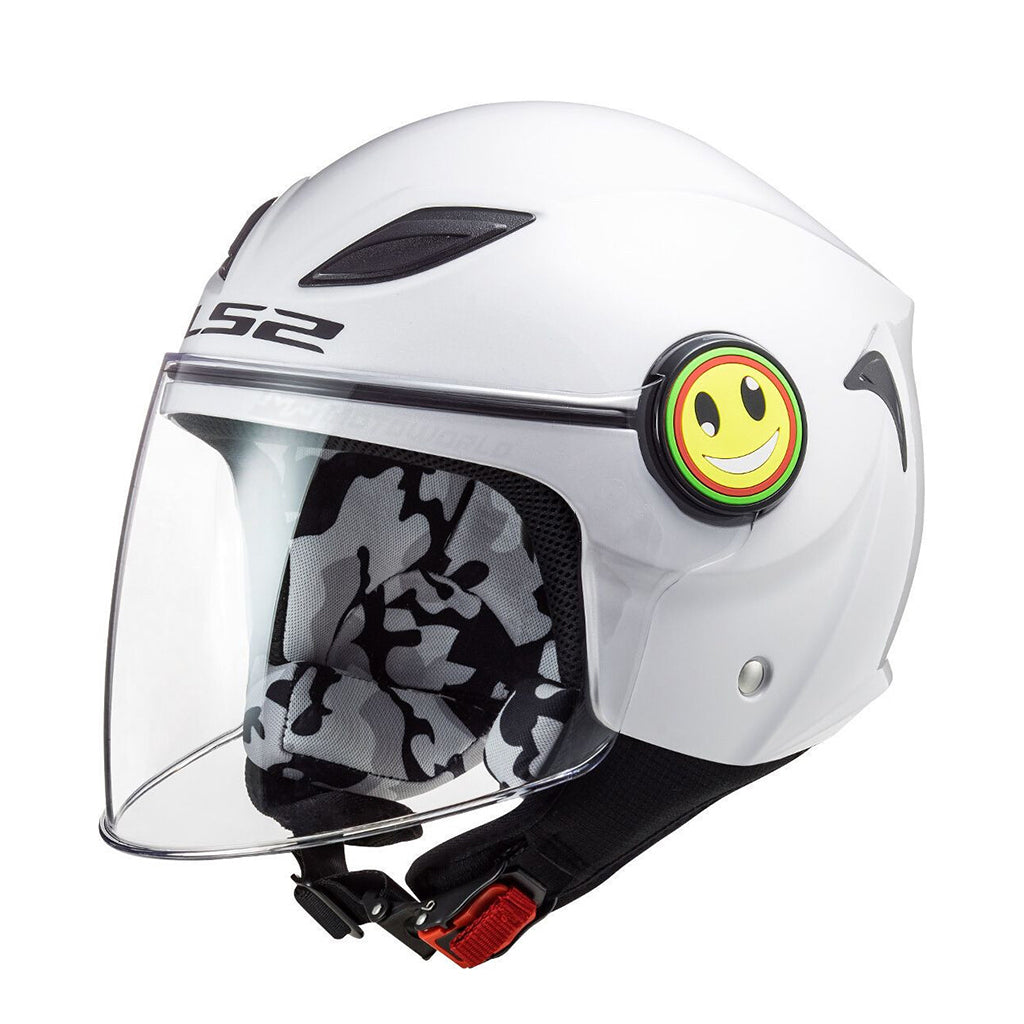 LS2 OF602 BOB FUNNY MOTORCYCLE OPEN FACE JUNIOR HELMET