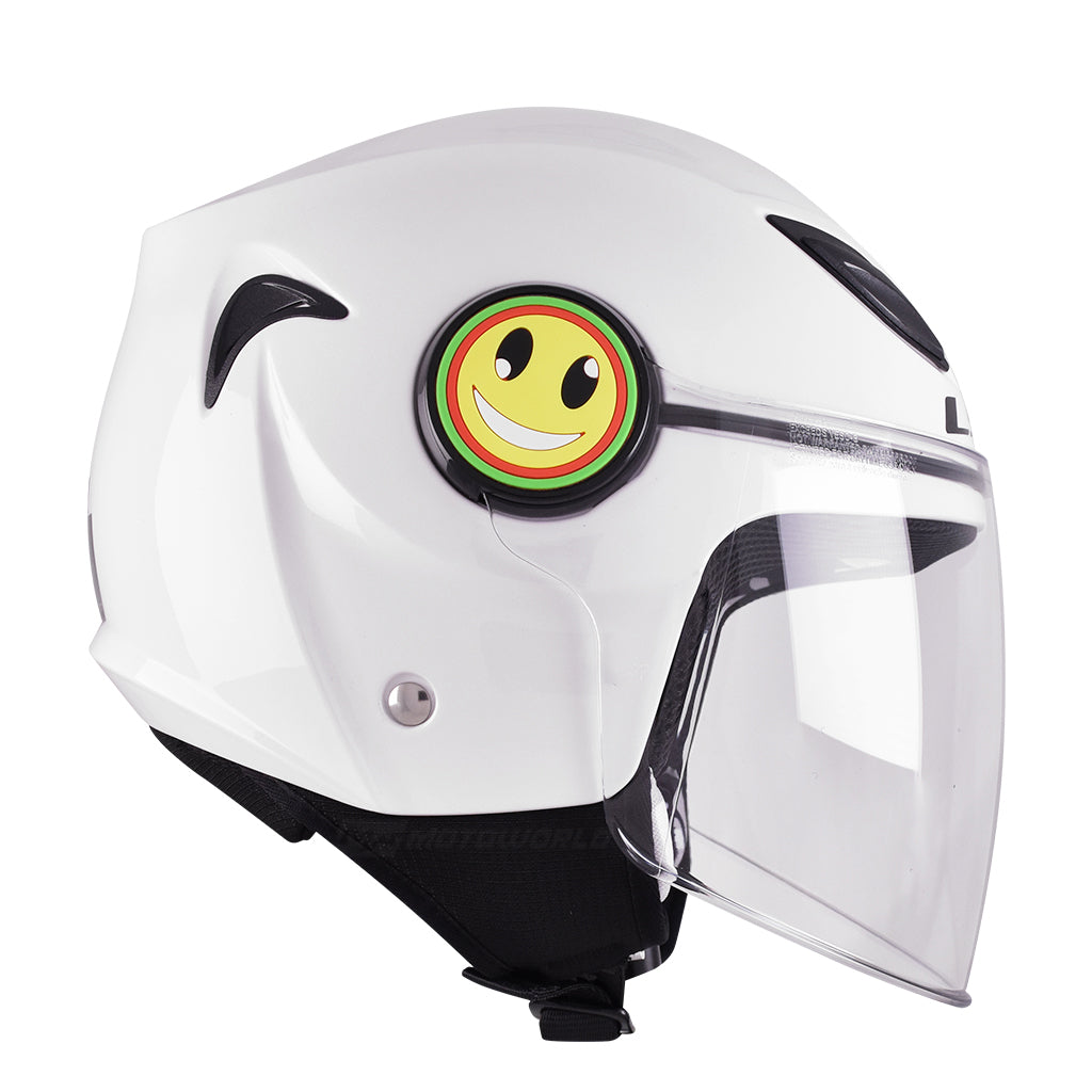 LS2 OF602 BOB FUNNY MOTORCYCLE OPEN FACE JUNIOR HELMET