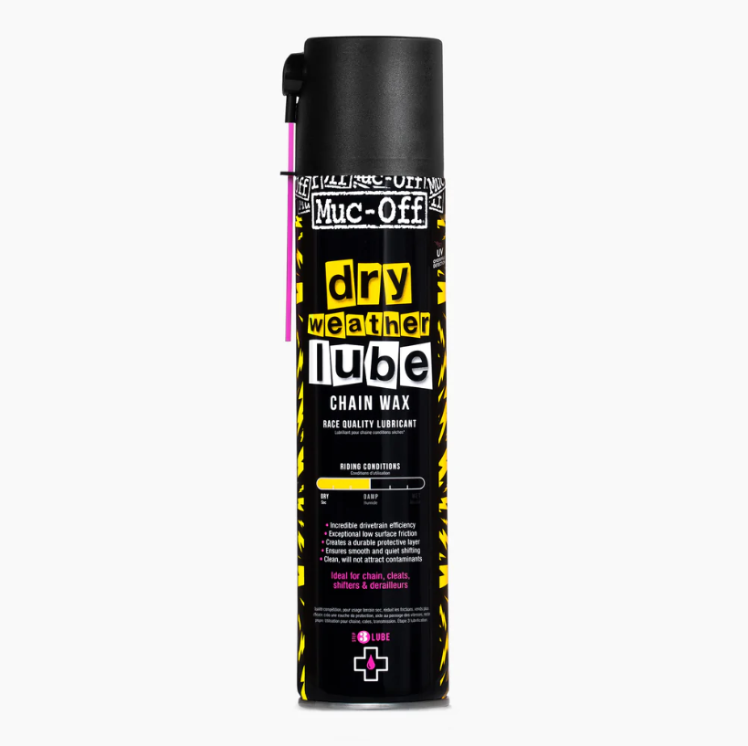 MUC-OFF BIKE DRY WEATHER LUBE CHAIN WAX AEROSOL SPRAY