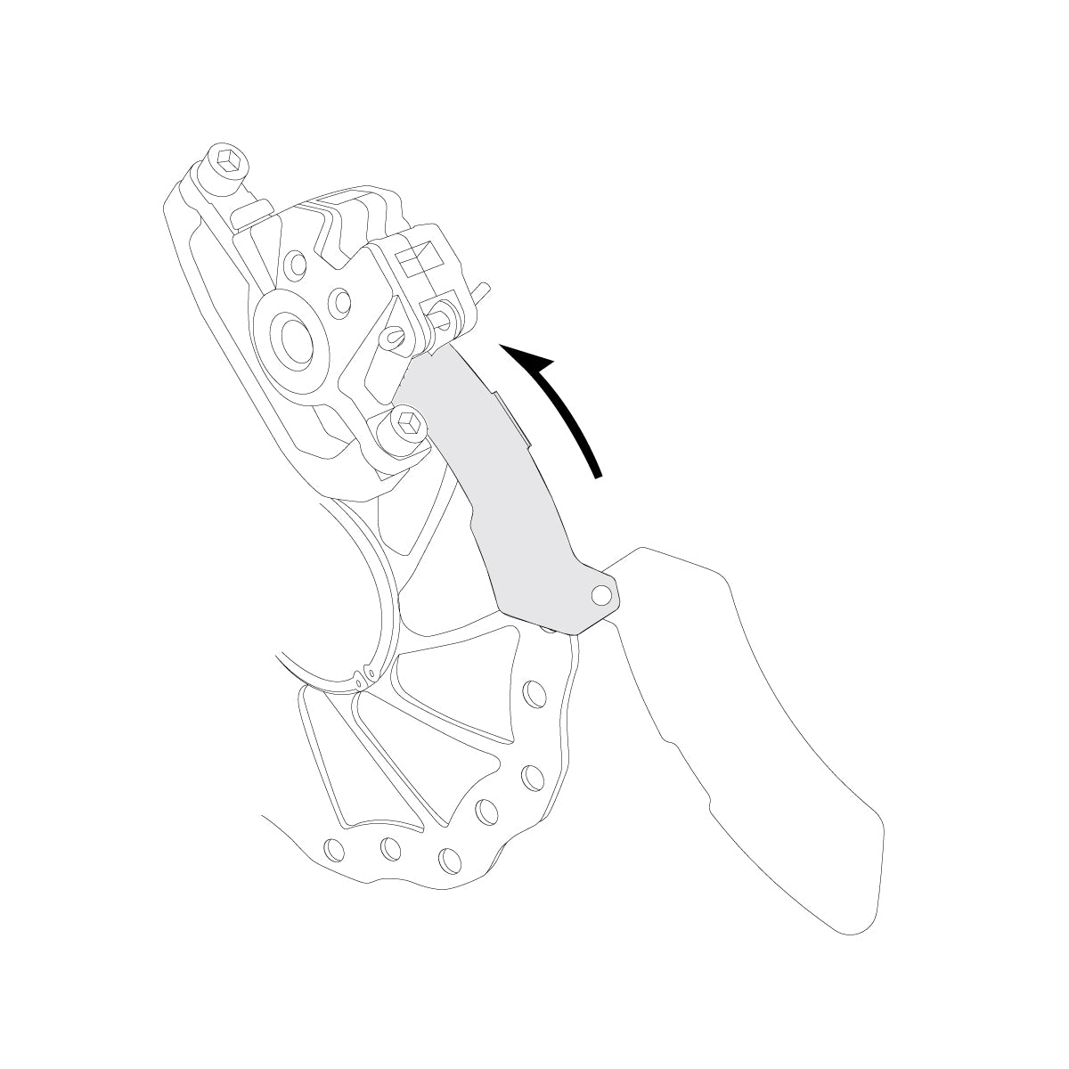 BIRZMAN BICYCLE RAZOR CLAM ALIGNMENT TOOL