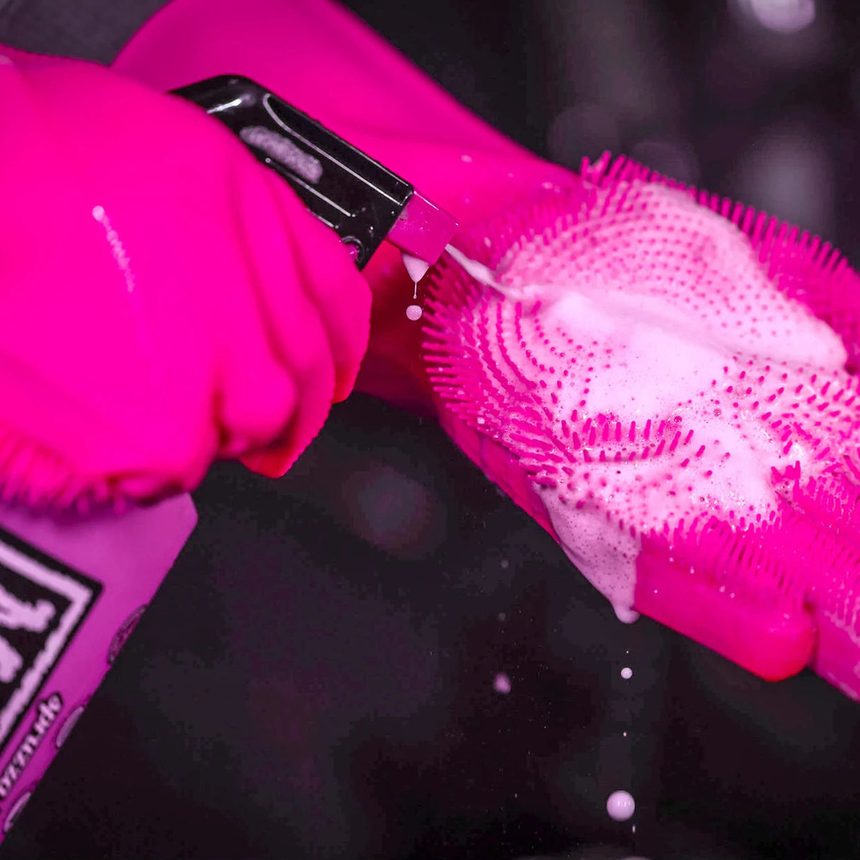 MUC-OFF MOTO/BIKE DEEP SCRUBBER GLOVES