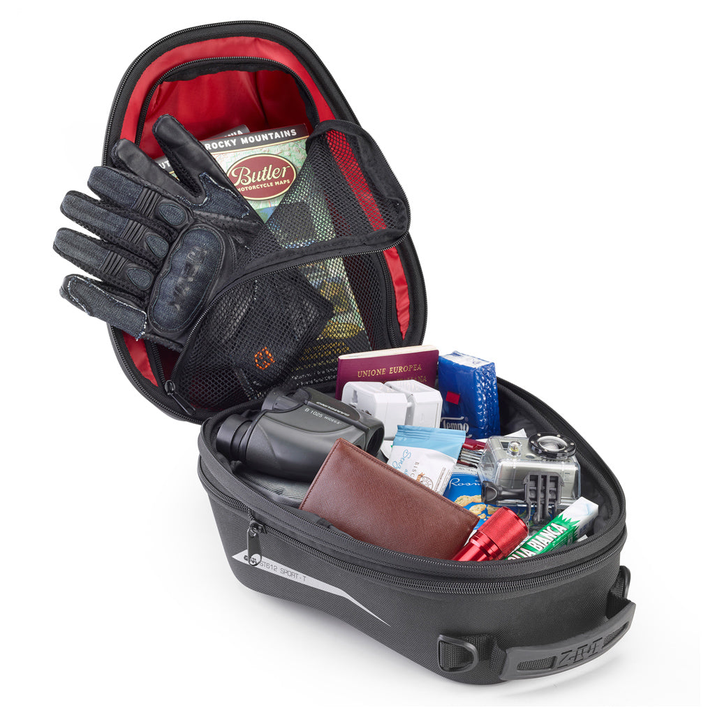 GIVI ST612+ SPORT-T TANKLOCK EXPANDABLE MOTORCYCLE TANK BAG - 15L