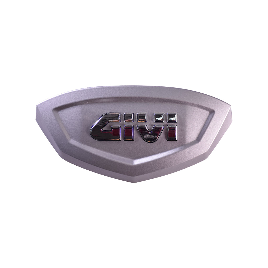 GIVI TOP BOX/CASE PAINTED PLATE SILVER